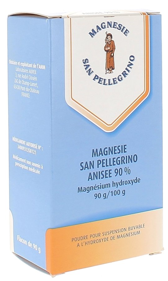 Magnésie en poudre 100 % MIF - sécurité et qualité - 4 seaux de 2,5 kg