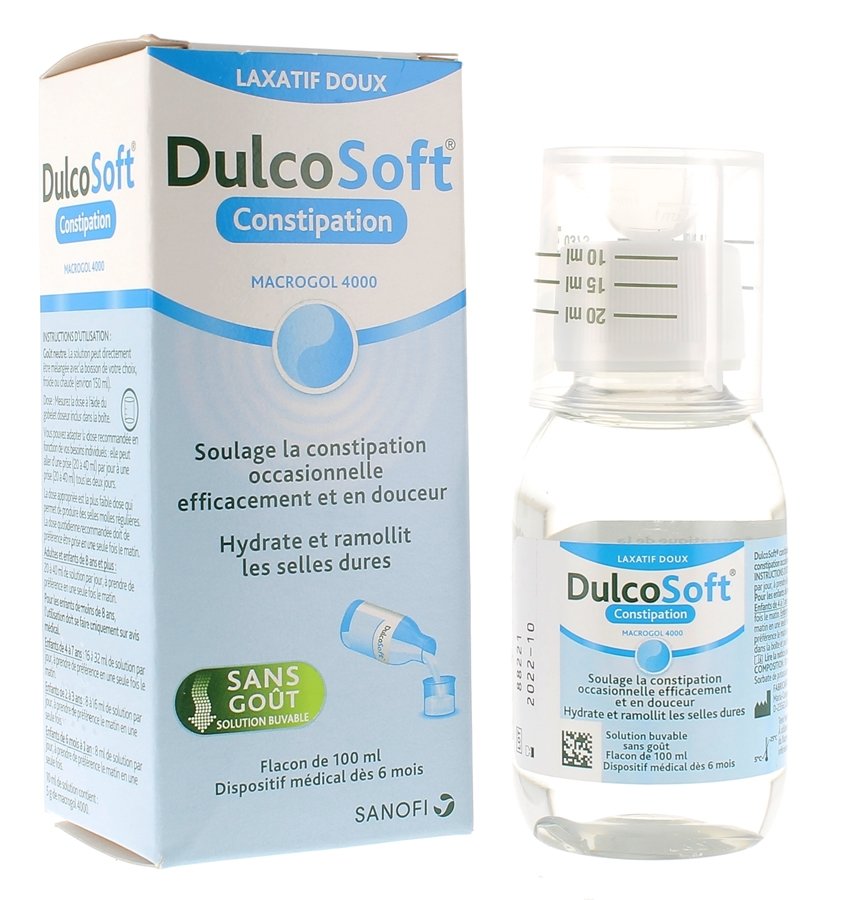 Dulcosoft Constipation Laxatif Doux 10 sachets