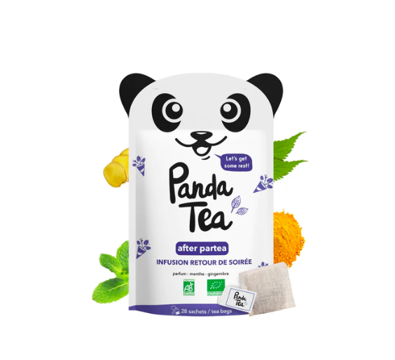 Panda tea Iced Tea Infusion Glacée Fruits Rouges 28 Sachets