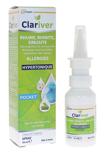 Physiomer Sinus & Allergie Pocket Spray Nasal Décongestionnant 20ml
