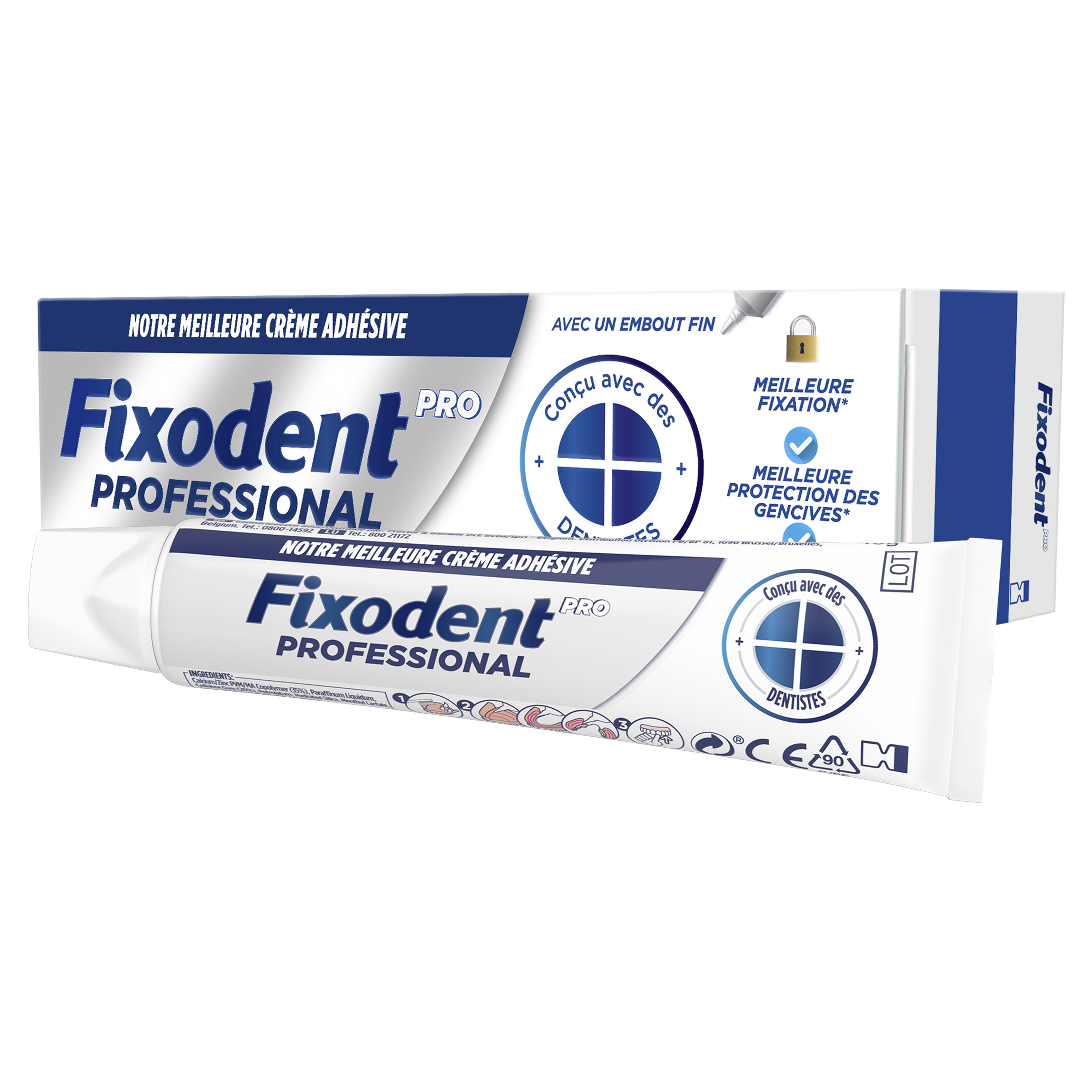 Fittydent® COLLE DENTAIRE EXTRA FORTE pour prothèses
