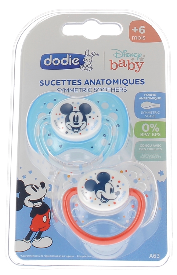 Disney baby sucette anatomique 6 mois et + Dodie