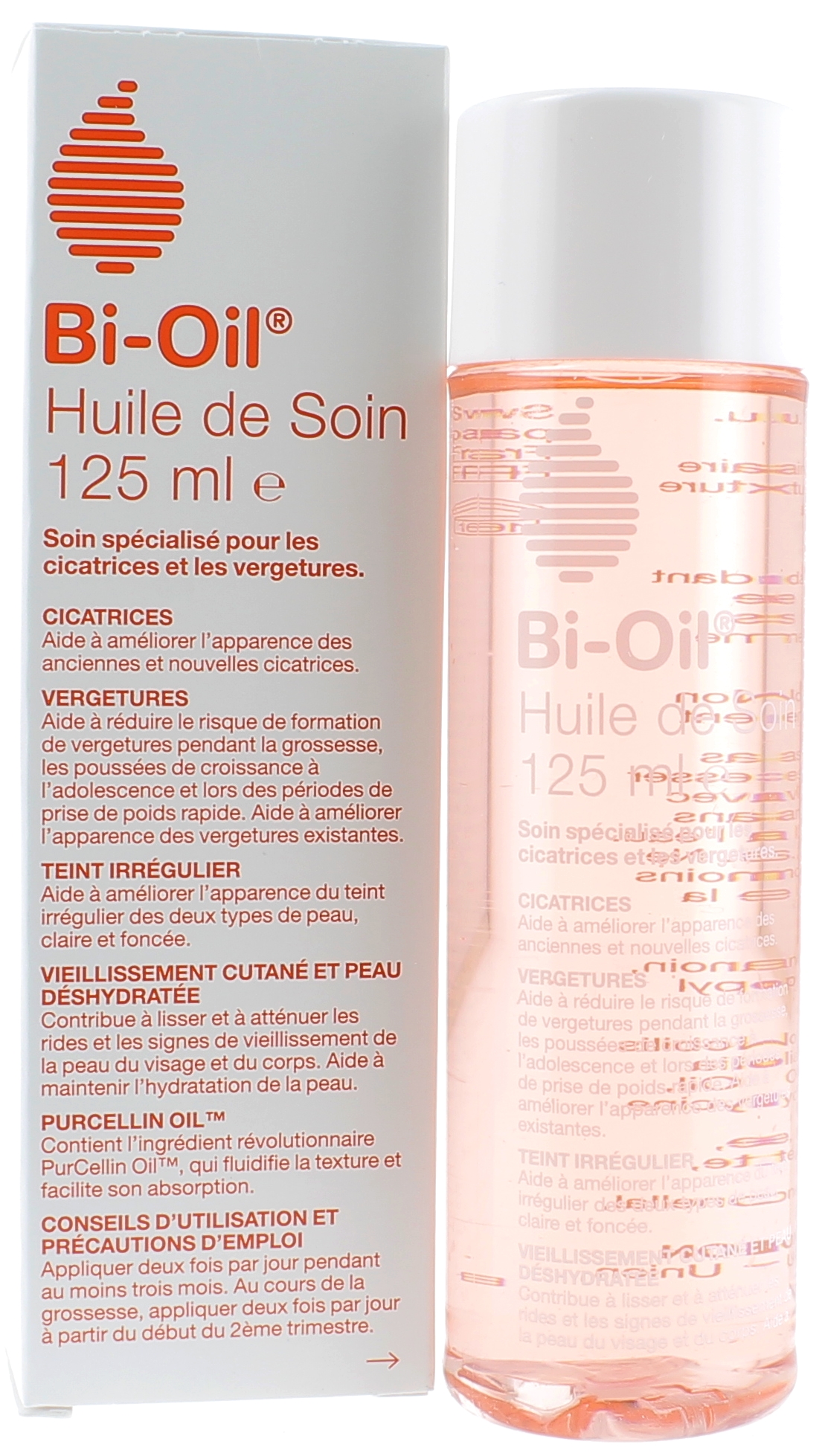 Bi-Oil Huile de Soin Pour la Peau - Soin Spécialisé pour les Vergetures,  Cicatrices, Peau Sèche et Teint Irrégulier - 1 x 200 ml