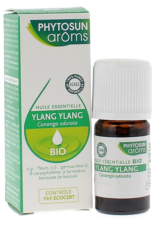 Huile essentielle Ylang ylang BIO Phytosun arôms