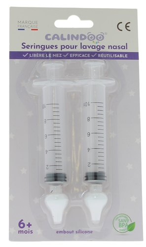 Seringue nasale pour bébé, seringue nasale pour bébé avec graduation  10-20ml avec embout d'aspiration nasale en silicone nettoyable et  réutilisable