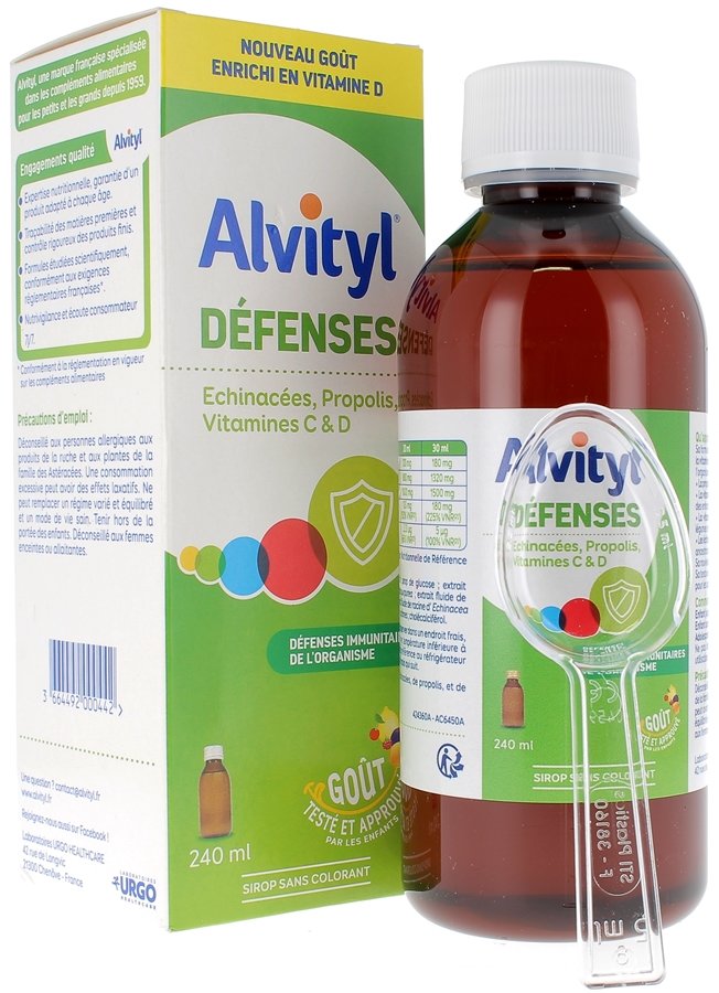 Multivitamines: ALVITYL APPETIT sirop 100 ml