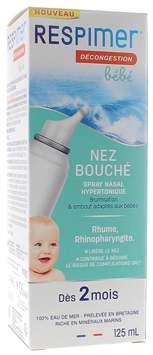 Respimer Bébé Nez Bouché - 125 ml