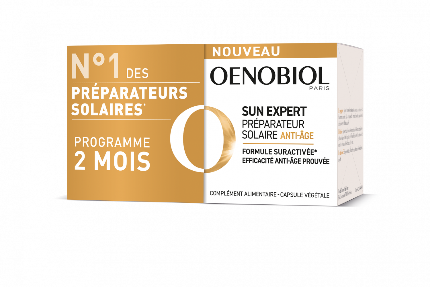 Sun Expert Préparateur Solaire Anti âge Oenobiol Complément