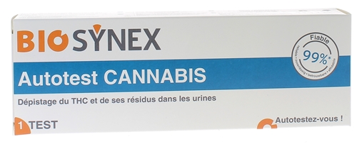 Alinea autotest de dépistage de drogue THC cannabis urine à petit prix