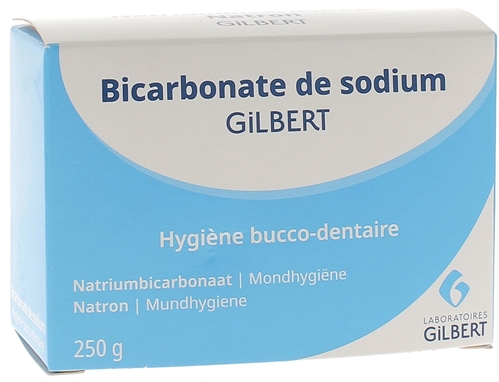 Laboratoires Gilbert Hygiène Bucco-Dentaire Bicarbonate de Sodium 75g
