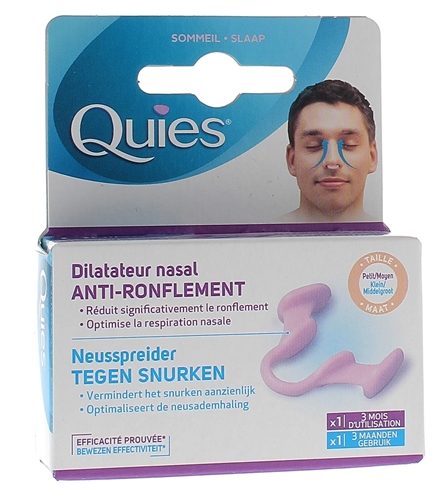 Anneau nasal pince nez anti ronflement - Accessoire beauté - Achat