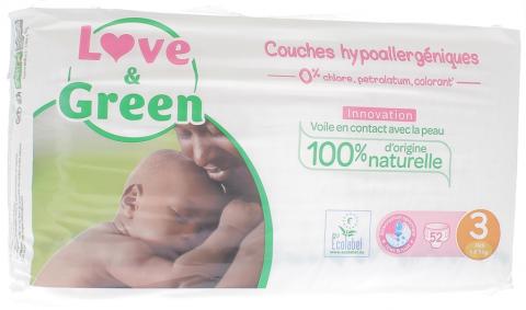Couches Love and Green taille 5 - Love & Green