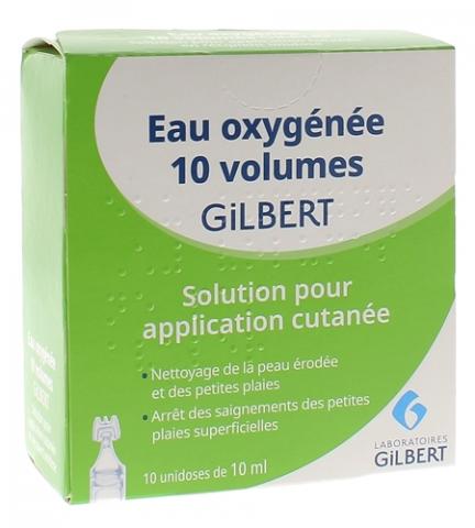 Gilbert eau oxygénée stabilisée à 20 volumes 125 ml