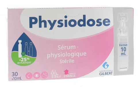 Serum physiologique (boite de 40 pipettes plastique de 5 Ml)