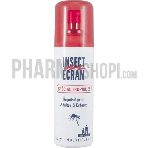 Cinq sur Cinq - Protection contre les Moustiques Spray Tropic 100 ml - Lot  de 2 x 100ml - Cdiscount