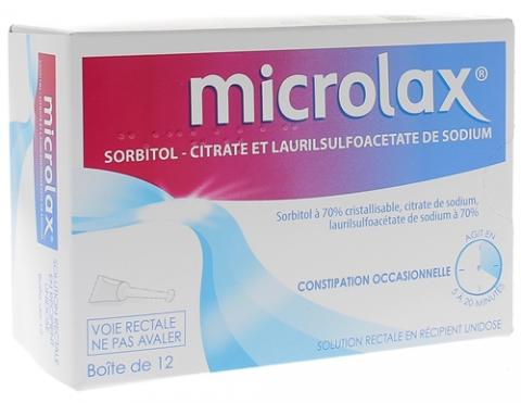 Microlax solution rectale 5 ml