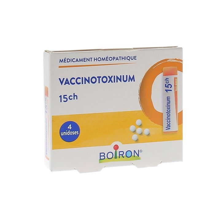 VACCINOTOXINUM 15CH globule Boiron -  4 doses de 1g