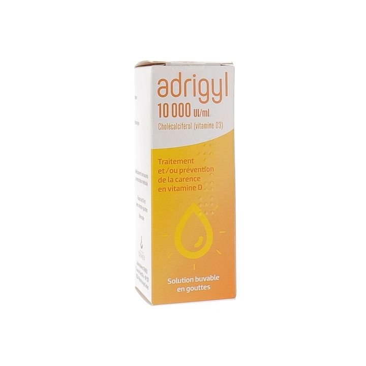 Adrigyl 10000 UI/ml solution buvable en gouttes - flacon de 10ml