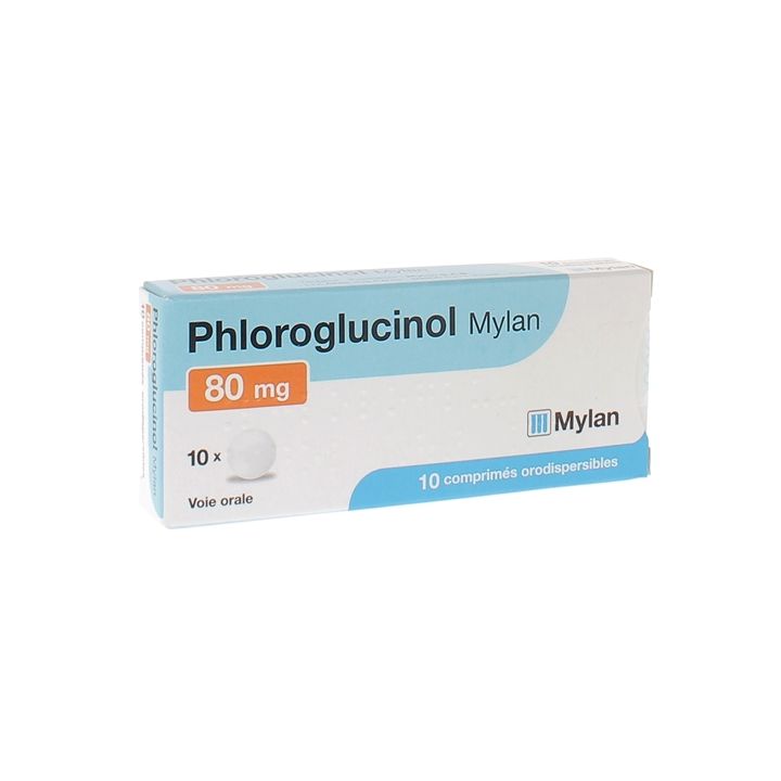 Phloroglucinol Mylan 80mg - boîte de 10 comprimés orodispersibles