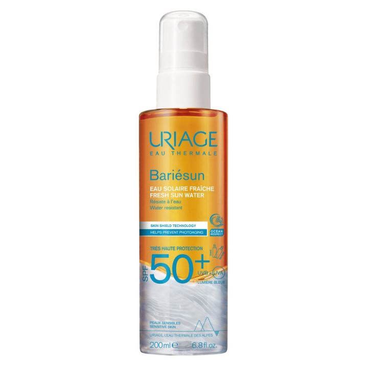 Eau solaire fraîche SPF50+ Uriage - spray de 200ml