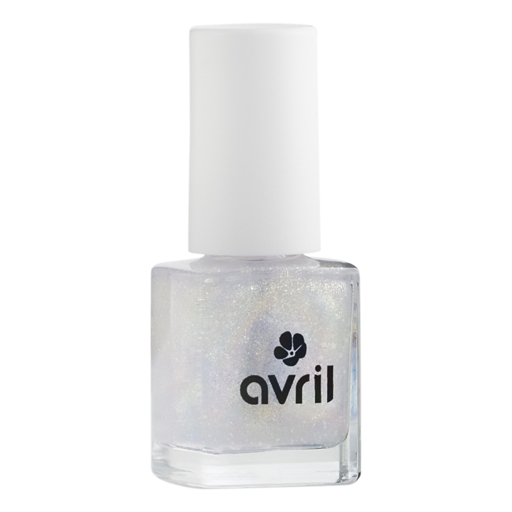 Top coat pailleté doré Avril - flacon de 7ml 