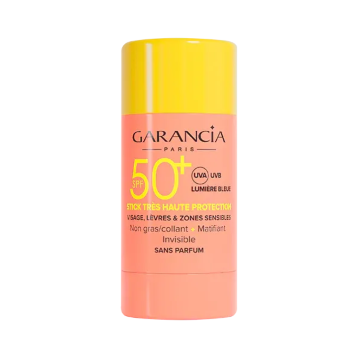 Stick solaire invisible visage SPF50+ Garancia - stick de 15g