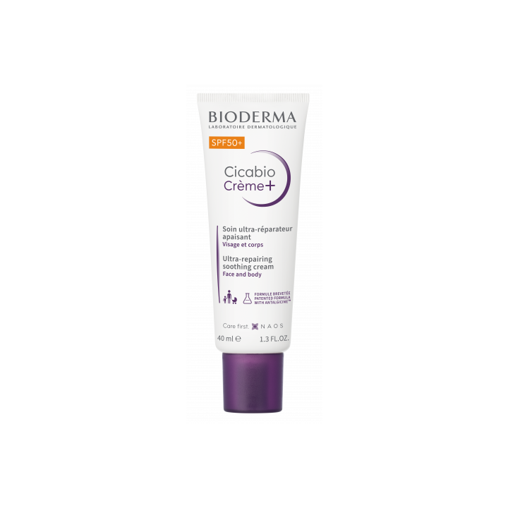 Cicabio Crème+ SPF50+ Bioderma - tube de 40ml