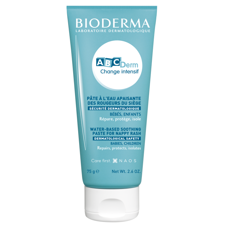 ABCDerm Pâte à l'Eau Apaisante Des Rougeurs du Siège Bioderma - tube de 75 g