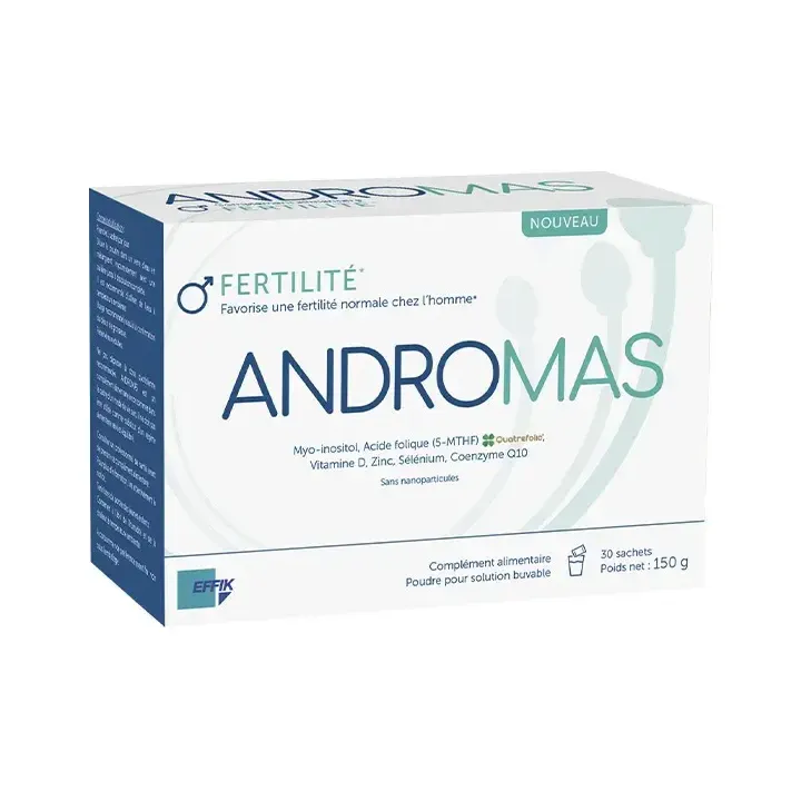 Andromas fertilité et conception Effik - boite de 30 sachets