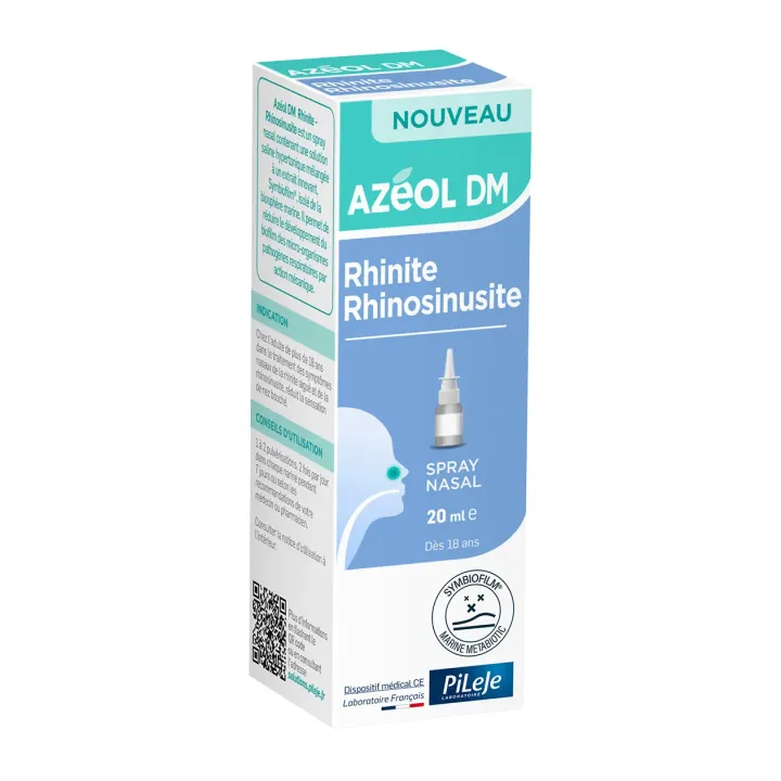 Azéol DM spray nasal rhinite rhinosinusite Pileje - spray de 20ml