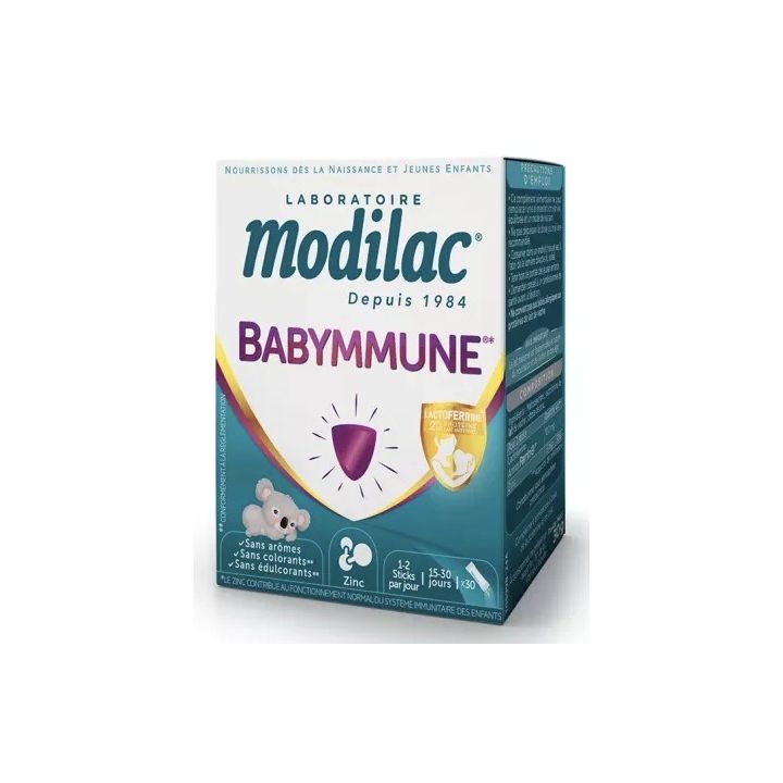 Babymmune Modilac - boite de 30 sticks