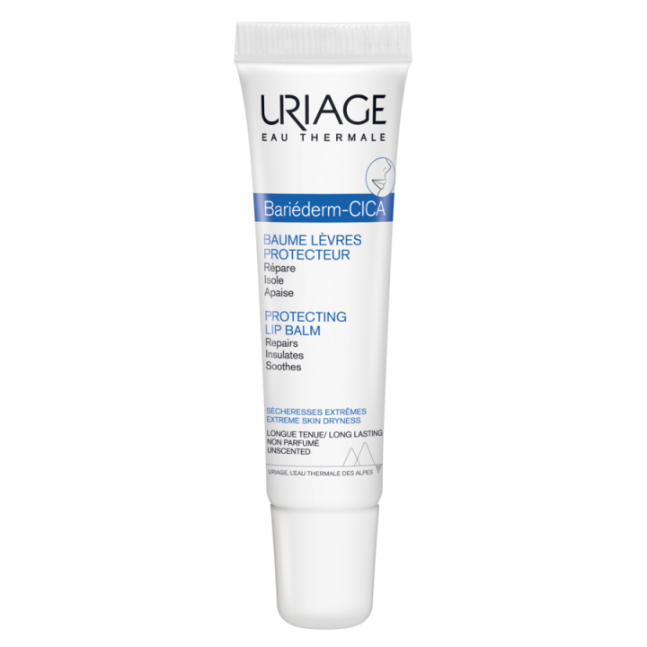 Bariéderm cica-lèvres baume réparateur Uriage - tube de 15 ml