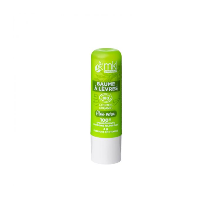 Baume à lèvres Aloe Vera bio MKL Green Nature - stick de 4g