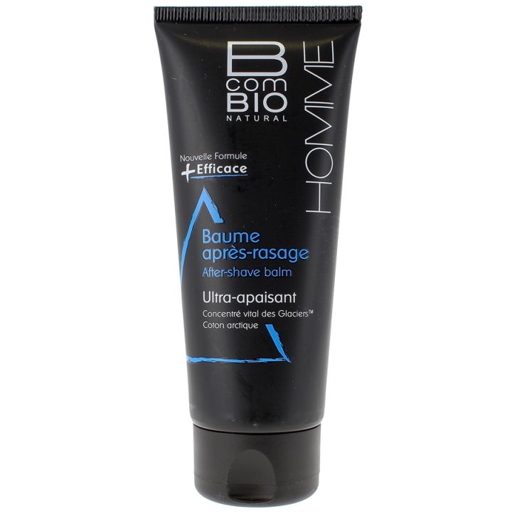 Baume après-rasage homme BcomBIO - tube de 100 ml