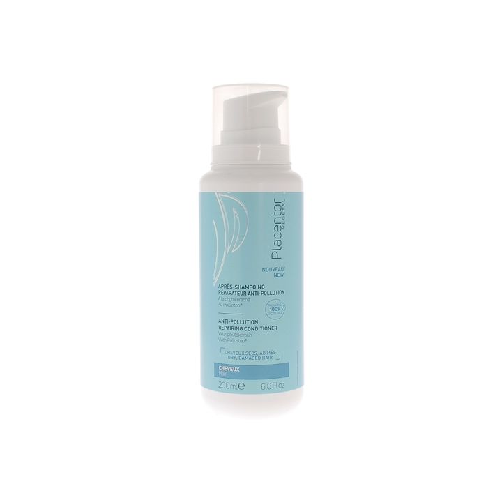 Après-shampooing réparateur anti-pollution Placentor végétal - flacon-pompe de 200 ml