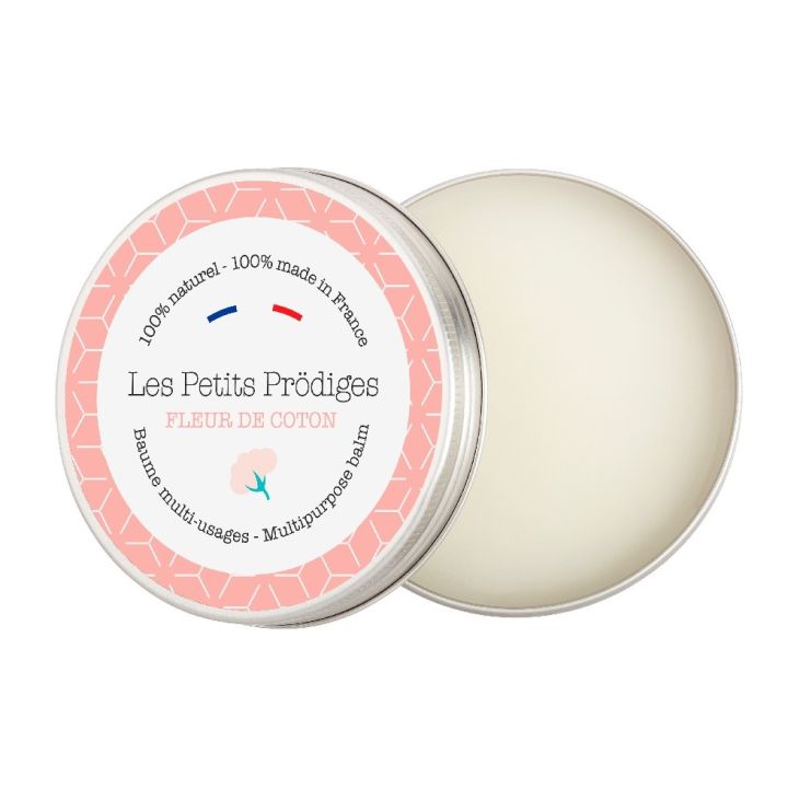 Baume multi-usages fleur de coton Les Petits Prödiges - pot de 30 ml