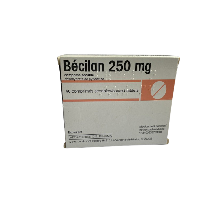 Bécilan 250 mg - boîte de 40 comprimés sécables