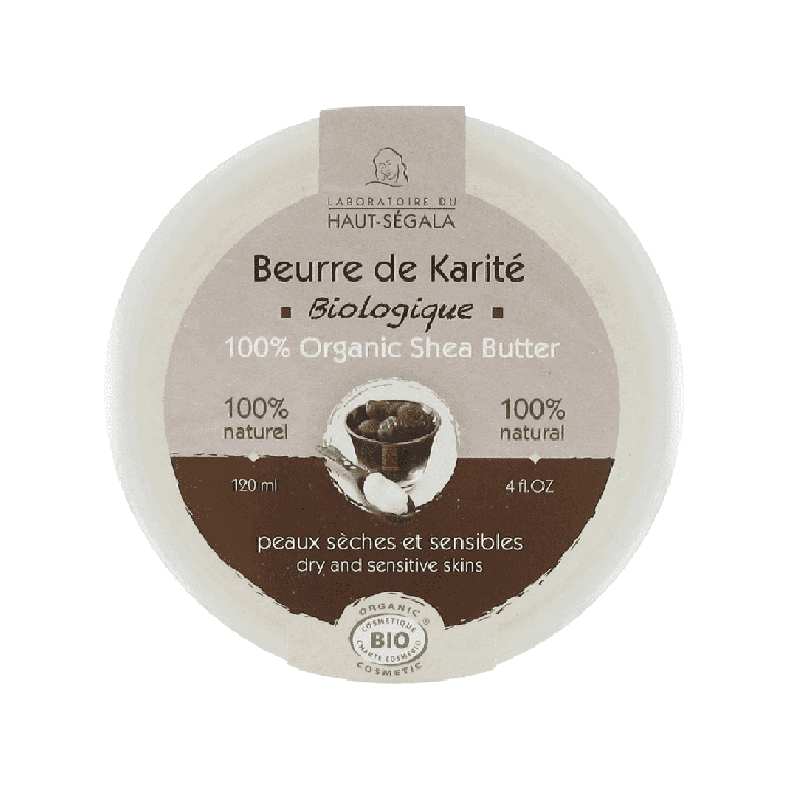 Beurre de karité bio Haut-Ségala - pot de 120 ml