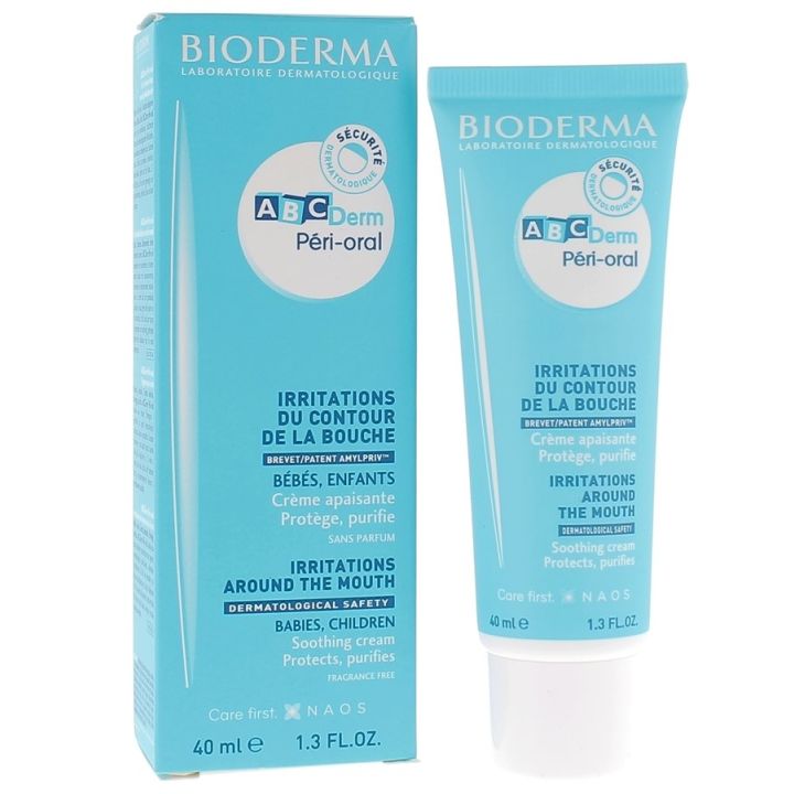 ABCDerm péri-oral irritations du contour de la bouche Bioderma - tube de 40 ml