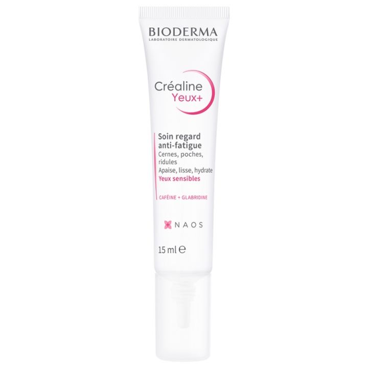 Créaline yeux+ soin regard anti-fatigue Bioderma - tube de 15 ml