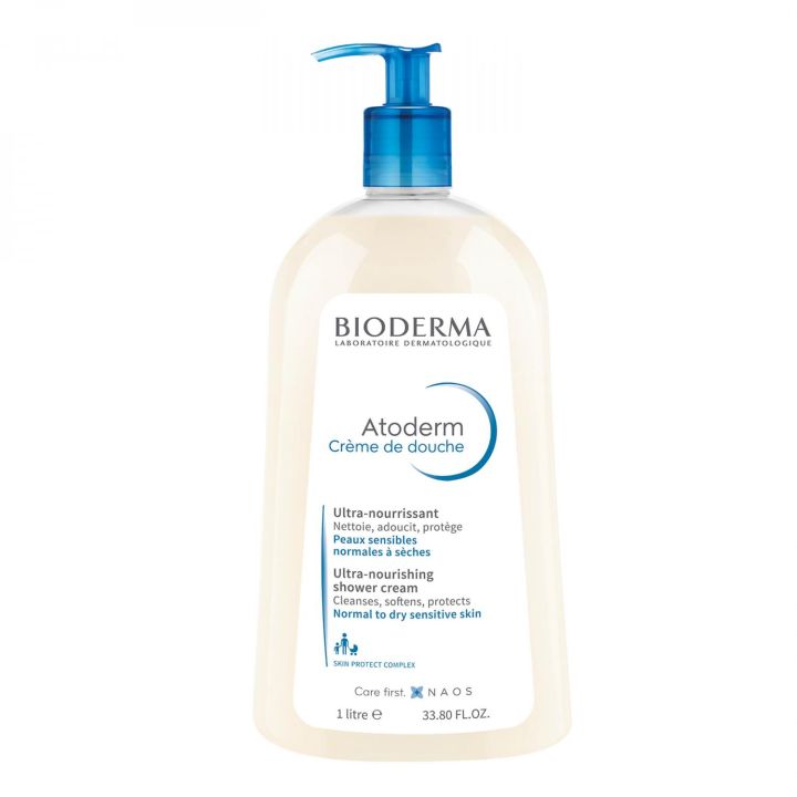 Atoderm crème lavante nettoyante nutri-protectrice Bioderma - flacon de 1 litre