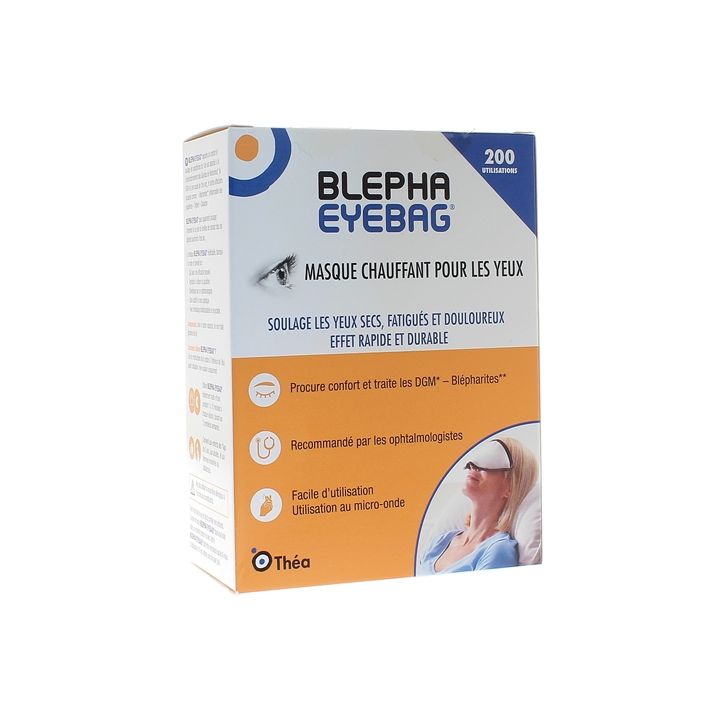 Blepha Eyebag Masque yeux chauffant Théa - boîte d'un masque