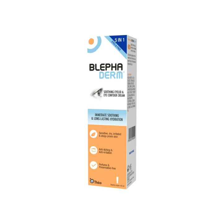 BlephaDerm crème apaisante paupières et contour des yeux Théa - tube de 40ml