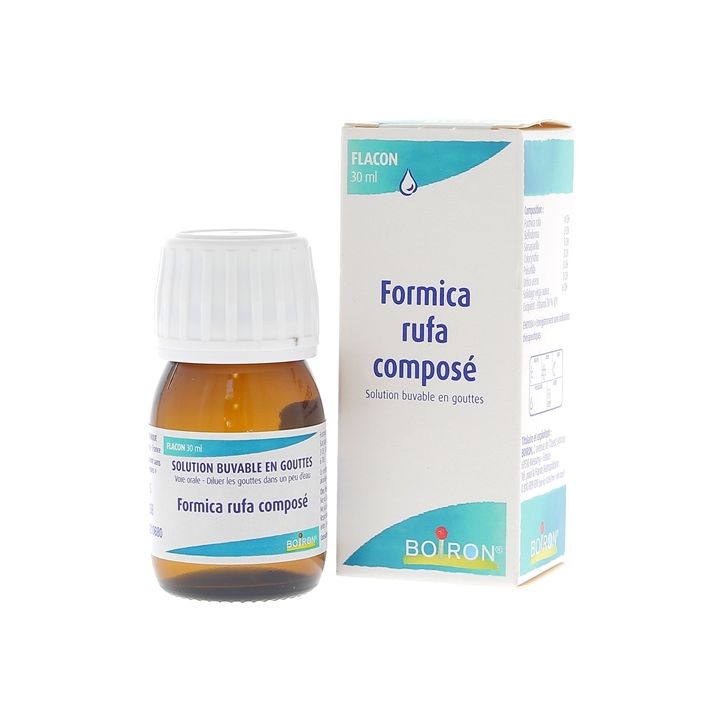 FORMICA RUFA COMPOSE Boiron - flacon de gouttes buvables de 30 ml