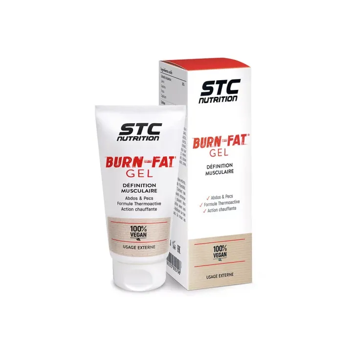 Burn Fat gel définition musculaire STC Nutrition - tube de 125ml