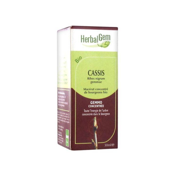 Cassis BIO Herbalgem - flacon de 30 ml