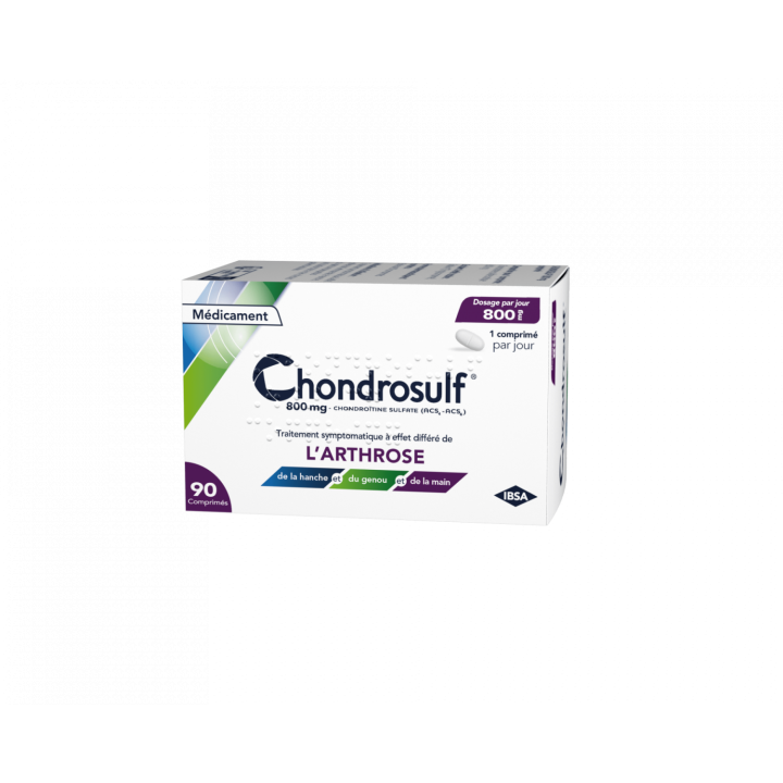 Chondrosulf 800mg Ibsa - boîte de 90 comprimés