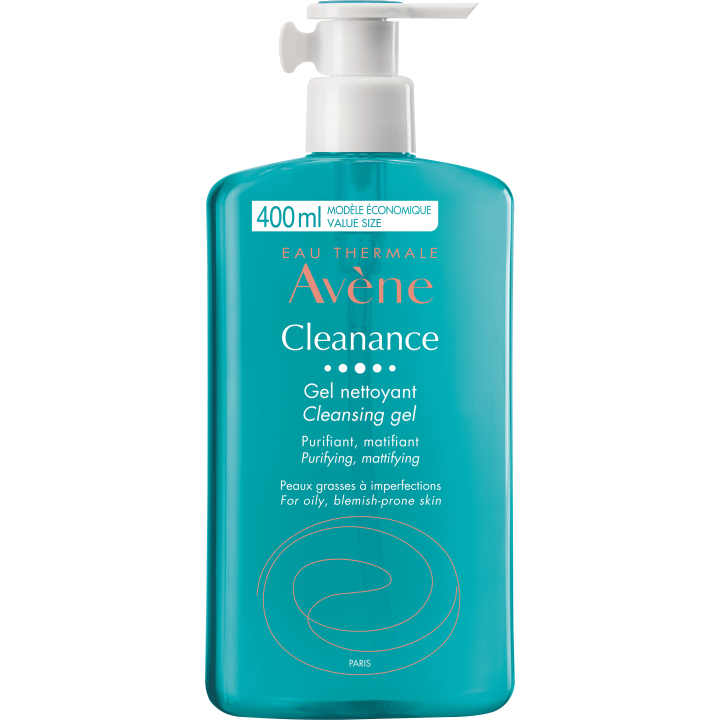 Cleanance gel nettoyant Avène - flacon de 400 ml