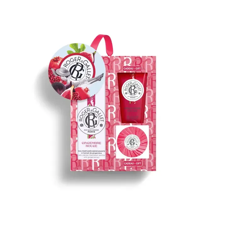 Coffret Printemps Gingembre rouge Roger & Gallet - flacon de 100 ml