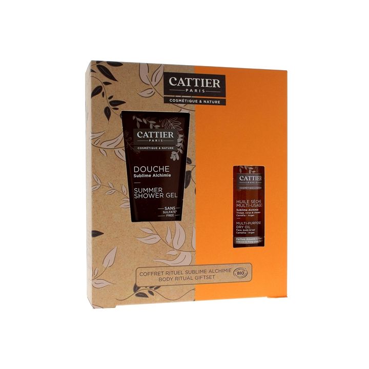 Coffret Rituel sublime alchimie bio Cattier - coffret de 2 produits